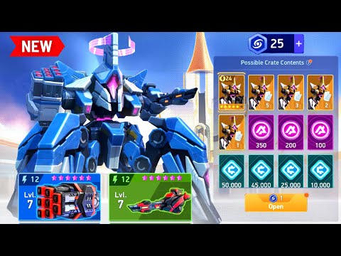 NEW Blockhorn Unlock - Longarm 12 & Rocket Mortar 12 - Mech Arena Robots