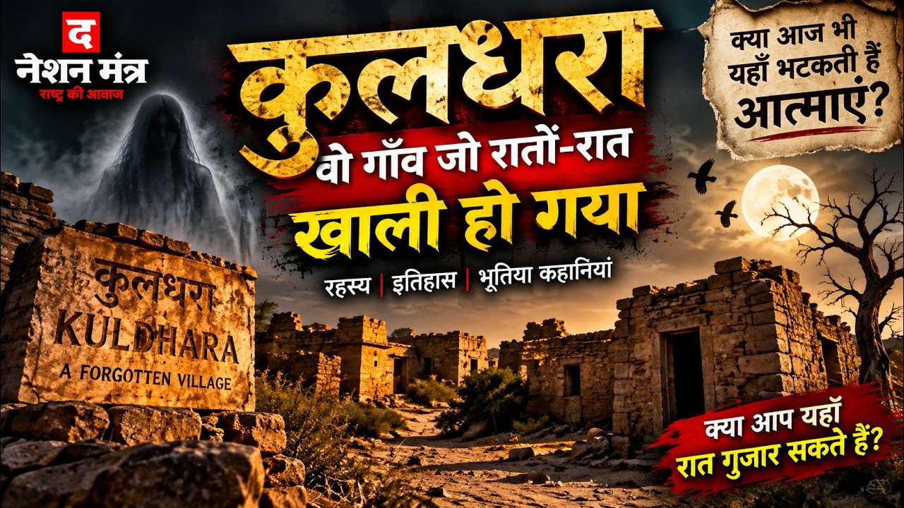 कुलधरा गांव का रहस्य: आखिर क्यों उजड़ गया पूरा गांव?