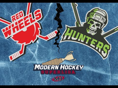MH SUPERLIGA 2022/2023 1. kolo HUNTERS vs RED WHEELS 3:4 sn - celý zápas