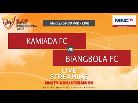 Kamiada FC VS Biangbola FC (FT : 1-0) - Blend Futsal Profesional 2017