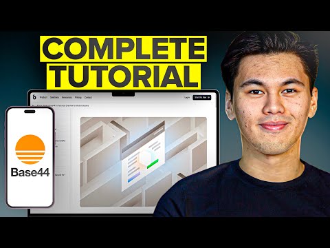 How To Use Base44 - Full Tutorial For Beginners