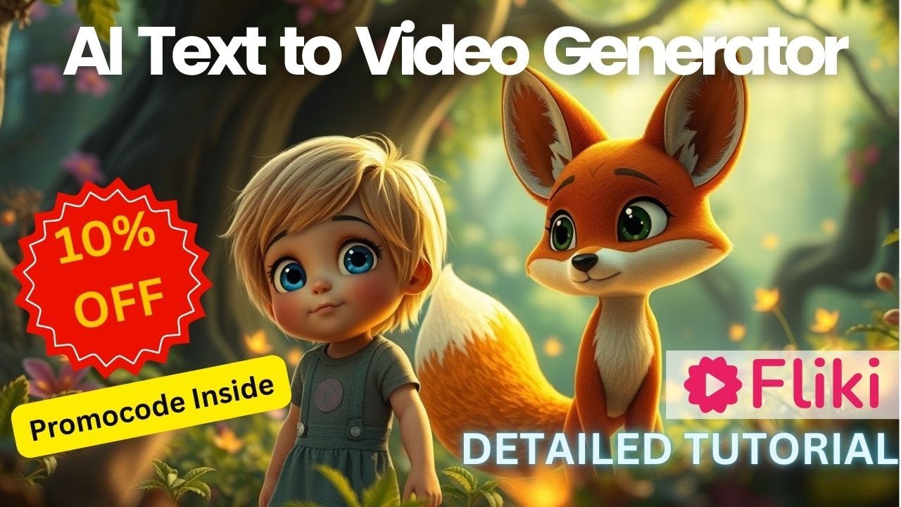 Text to Video AI: Create AMAZING Motivation Video with Fliki AI in Minutes | Best AI Video Generator