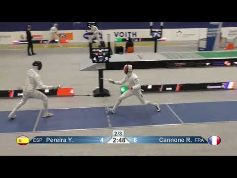 2023 98 T32 01 M E Individual Heidenheim GER WC BLUE CANNONE  FRA vs PEREIRA  ESP