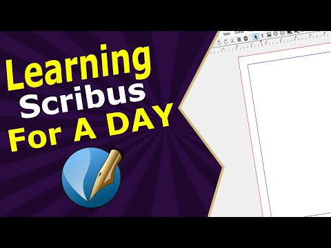 I Tried Learning Scribus In A Day: Free Alternative To Adobe Indesign