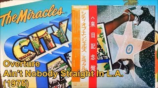THE MIRACLES - Overture/Ain&#39;t Nobody Straight In L.A. (1975) Motown Soul Disco *ミラクルズ