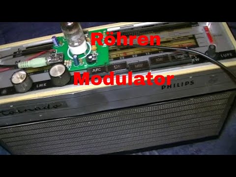 Röhrenradio und Kofferradio mit Röhren Mittelwelle Modulator von Stefan0719 - eflose #988