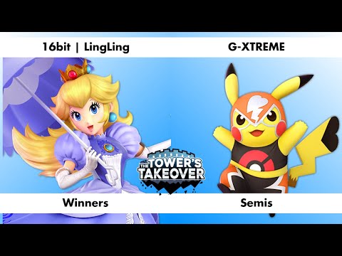 Winner's Semis: LingLing (Peach) vs G-XTREME (Pikachu) - The Tower's Takeover #3