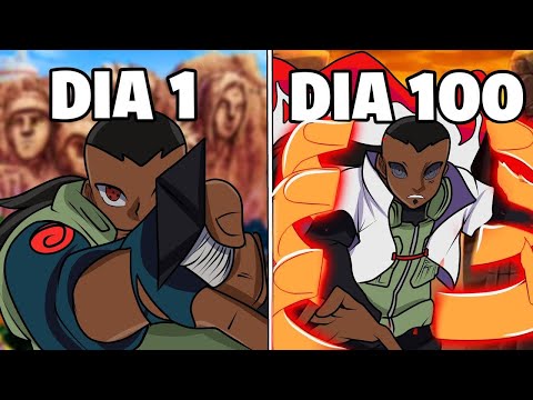 SOBREVIVI 100 DIAS COMO UCHIHA no MINECRAFT - O FILME