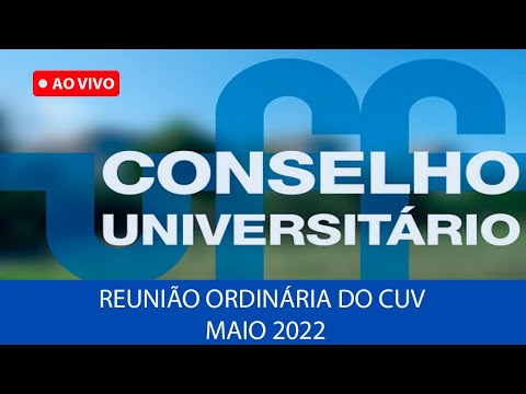 Reunião Ordinária do CUV - 4 de Maio 2022