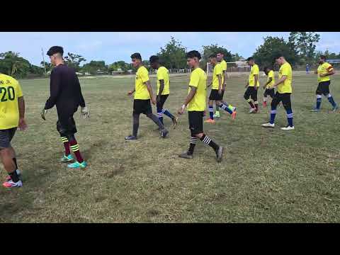 Segundo partido amistoso, Larguero B vs. Rafael Freyre en la provincia de Holguín.