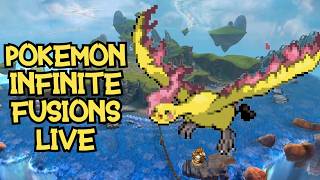Playing Pokemon Infinite Fusions For The First Time! LIVE🔴