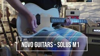 Video thumbnail for Novo Guitars - Solus M1 #novoguitars #novosolus #dennisfano by Demos From The Crypt