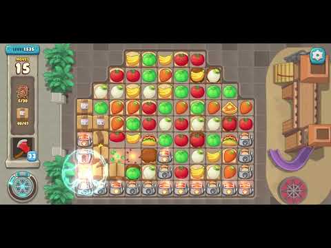 We Bare Bears Match3 Repairs Level 1535 - No Boosters