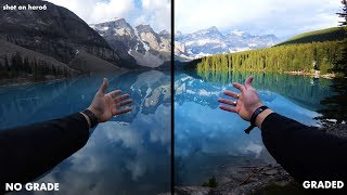 how to COLOUR GRADE your GOPRO VIDEOS