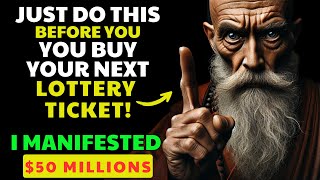Repeat These 3 words, BUT DON'T TELL ANYONE, I MANIFESTED 50 MILLIONS | Buddhist teachings