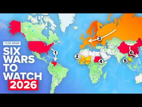 2026年值得關注的六大衝突！ (Six Conflicts to Watch in 2026)