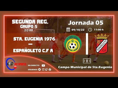 C.D. SANTA EUGENIA 1976 - ESPAÑOLETO C.F.  A