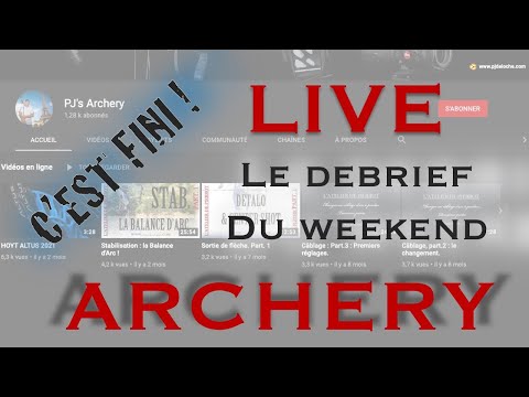 On debrief le tournoi de Nîmes, et nos LIVES de ouf  pour ce weekend 100% tir à l'arc !