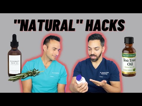 NATURAL SKINCARE HACKS: Rosemary for Hair Growth, Tea...