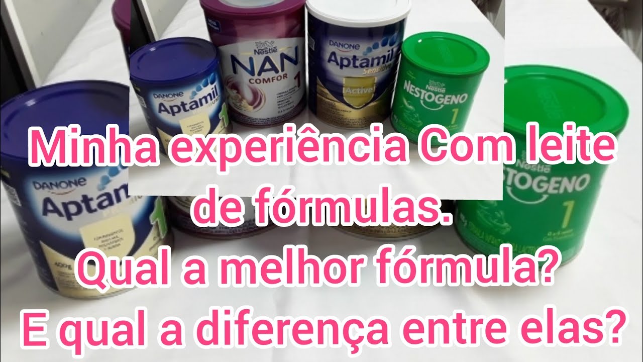 Minha experiência com formulas infantil, NAN Aptamil e Nestogenio. Qual é melhor Qual a diferença