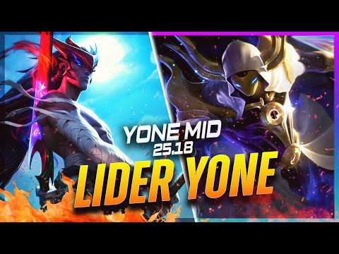 LIDER - Yone vs Kassadin MID Patch 25.18 - Yone Gameplay