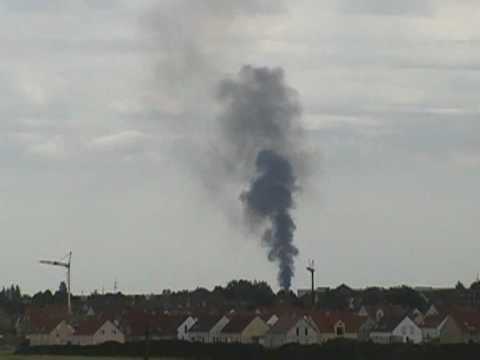 Brand eines Fitnessstudios in Neutraubling