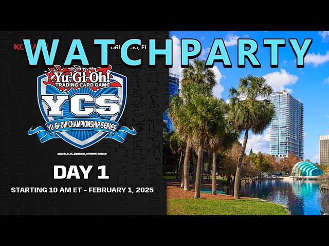 🔴 Watchparty Yu-Gi-Oh! TCG YCS Orlando, FL – Day 2 | วิดีโอครีเอเตอร์ :: OS