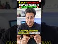 5 MOST IMPORTANT TOPICS Of Electricity Class 10 CBSE 10th Science PhysicsClass10 Cbse2024