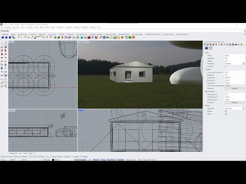 Videocorso RHINO 7 - 15 - Illuminazione Sole e Cielo, Ambiente, HDRI, Luci Artificiali, Luce Faretto