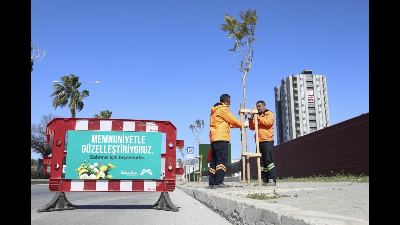 MERSİN BÜYÜKŞEHİR’DEN ‘AĞAÇLANDIRMA KAMPANYASI’