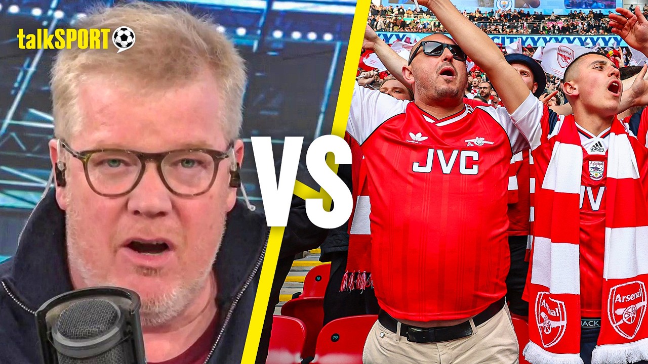 "AN UTTER DISGRACE!" Adrian Durham SLAMS Arsenal fans for LEAVING Cup Final EARLY!