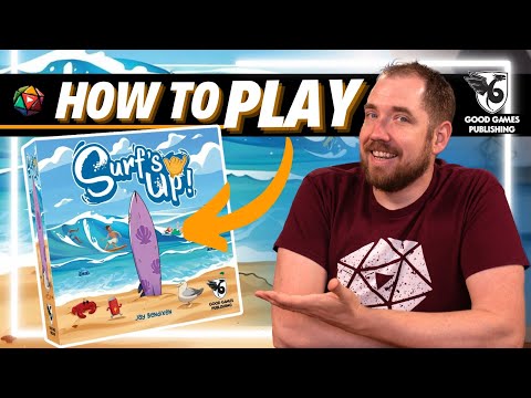 How to Play SURF'S UP | Board Game Tutorial