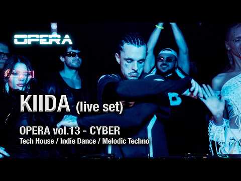KIIDA LIVE @the_opera vol.13 - Cyber @ Treff8, Moscow, Russia, Tech house & Indie dance Set mix