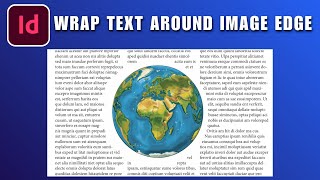 How to Wrap Text Around Image Edge in InDesign 2026