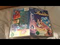 Opening And Closing To Aladdin Walt Disney Home Video VHS New Zealand 1994