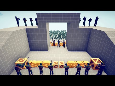 US ARMY SOLDIER vs ZOMBIE INVASION - Totally Accurate Battle Simulator TABS