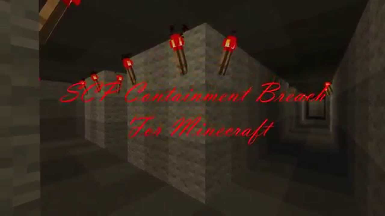 SCP Containment Breach Multiplayer Minecraft Map