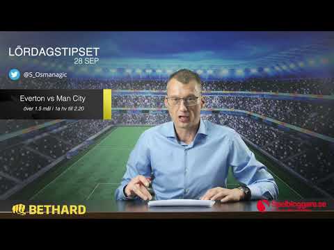 Speltips: Everton - Manchester City & Brighton - Chelsea 28/9