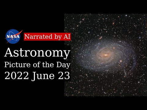APOD: 2022-06-23 - Spiral Galaxy NGC 6744 (Narrated by Joanna)
