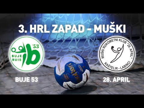 Buje 53 vs 28. April 2002 | 5. kolo | 3. HRL Zapad - Muški