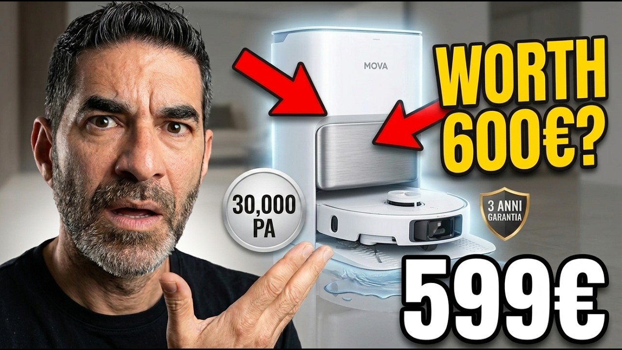 Il robot aspirapolvere più interessante sotto i 600€? MOVA P70 Pro Ultra