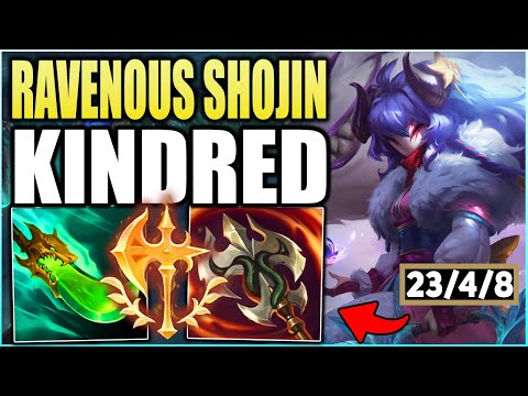 These Season 13 Fighter Items Make Bruiser Kindred So Strong! (Shojin Kindred) - League Of Legends