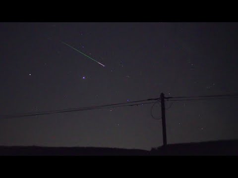1 Min of Shooting Stars Live View | Perseid Meteor Shower 2020