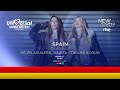 The Universal Song Contest 01 Spain Belén Aguilera Julieta THELMA LOUISE