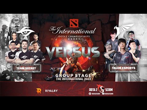 Team Secret vs Talon Esports - The International 2022: Group Stage - Game Highlights - BO2