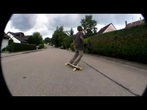 Longboarden in Großkuchen