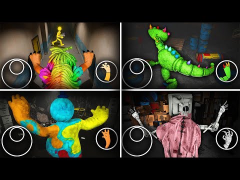 PLAY AS ALL BOSSES - Poppy Playtime Chapter 5 - Full GAME Walkthrough & Ending