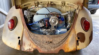 1965 VW Beetle | Engine Removal & Engine Test Stand