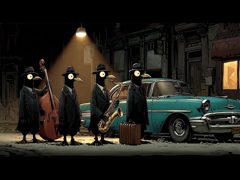 Penguins Bring the Night Groove – Jazz for Study & Deep Focus