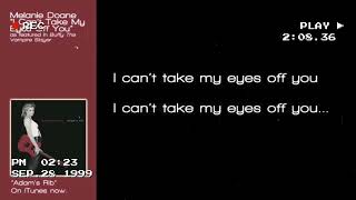 Melanie Doane - &quot;I Can&#39;t Take My Eyes Off You&quot; - (KARAOKE)